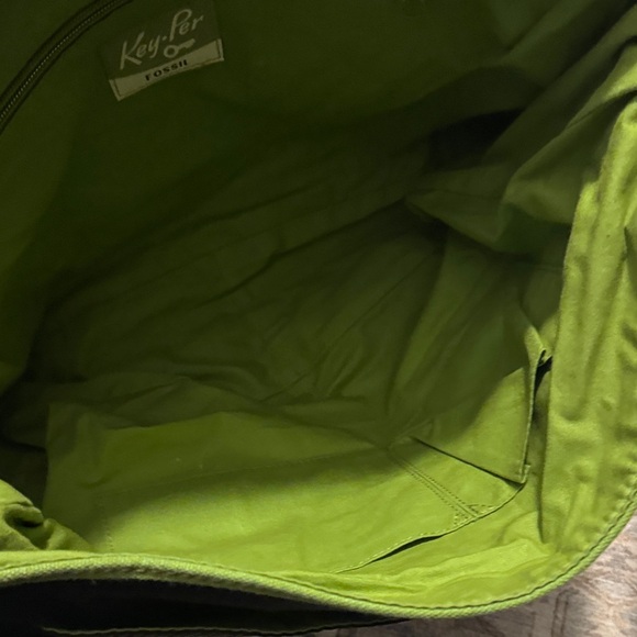 Fossil key quilted laptop bag - Picture 4 of 7